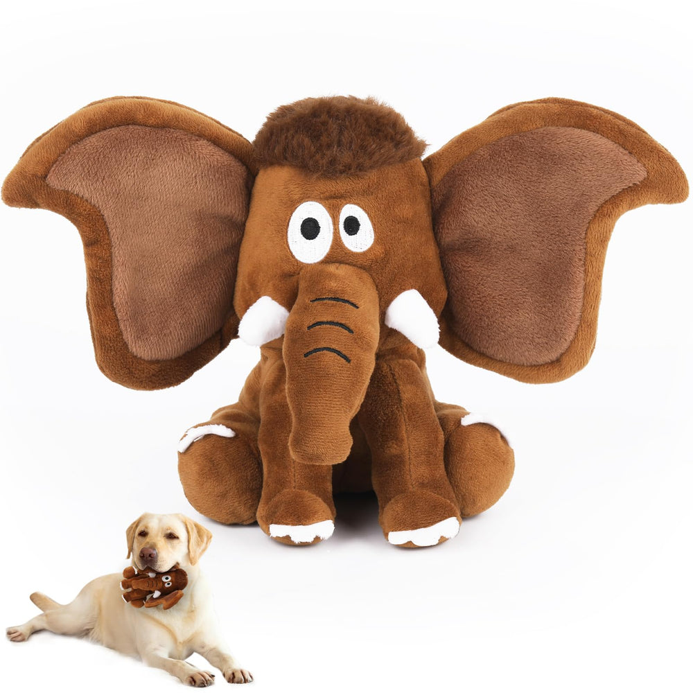 Letsmeet Juguete peluche con-chirrido para perros, entretenimiento duradero.