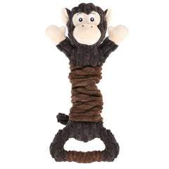 Letsmeet juguete de peluche con papel crujiente para horas de juego y diversión