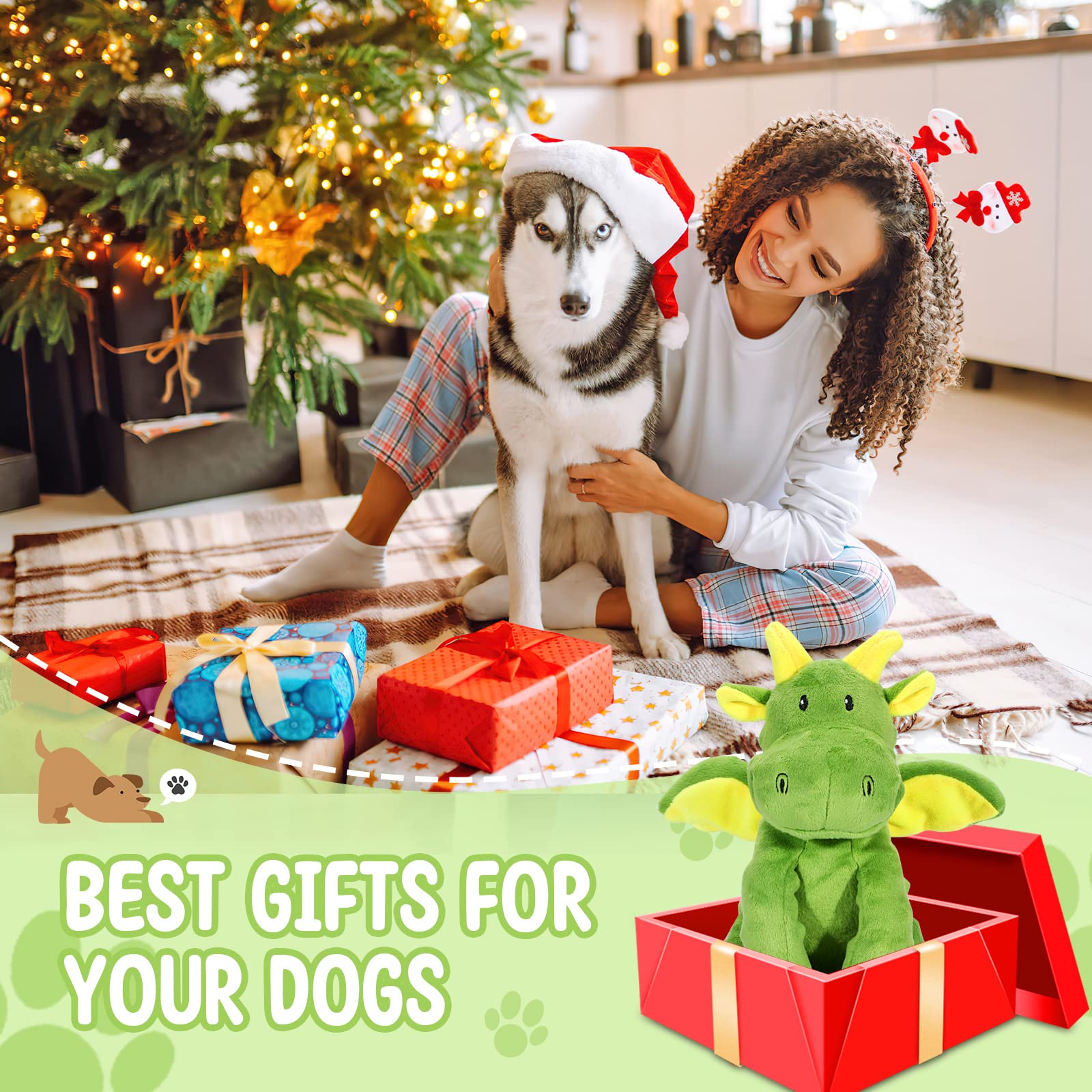 Letsmeet Juguete Perro Regalo Sorpresa, perfecto para ocasiones especiales.