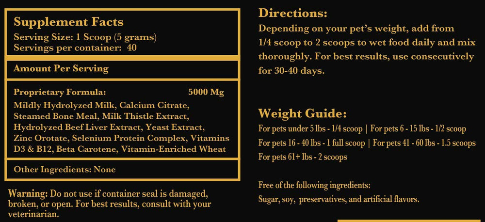 Lexelium mezcla completa con calcio, vitaminas y extractos para nutrición equilibrada.