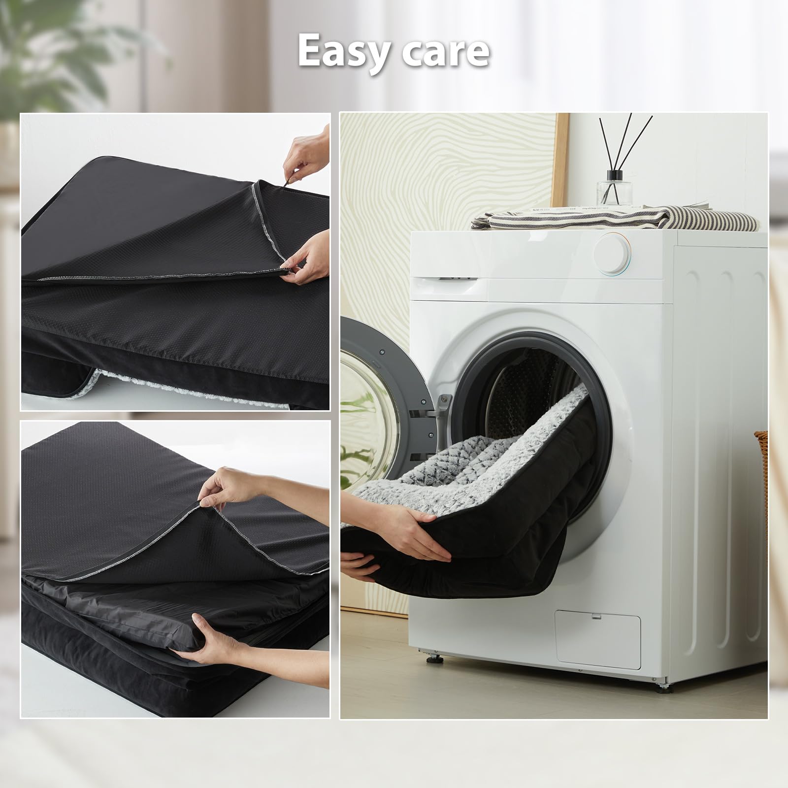 LEXTRO bordes elevados brindan apoyo para cuello y cabeza durante el descanso.