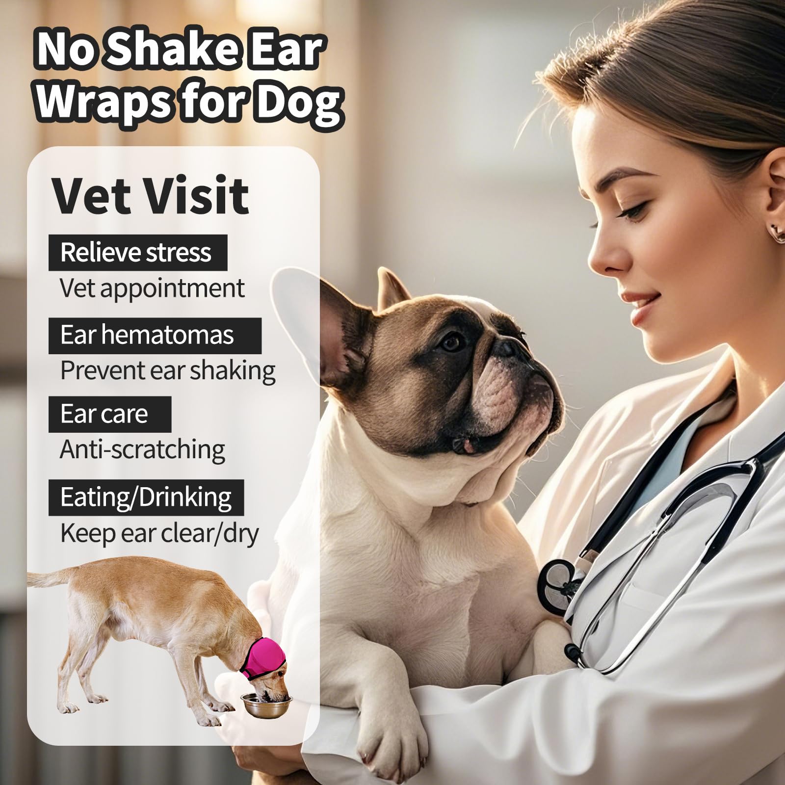 LIANZIMAU Quiet Ears ideal para uso diario y grooming