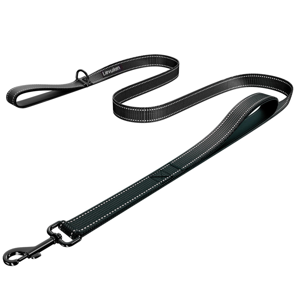 LIEVUIKEN correa para perros 4ft, ideal para paseos diarios seguros.