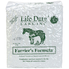Life Data LABS Farrier's Formula recambio, bolsa de 11 libras, favorece crecimiento saludable de la pezuña de caballos.