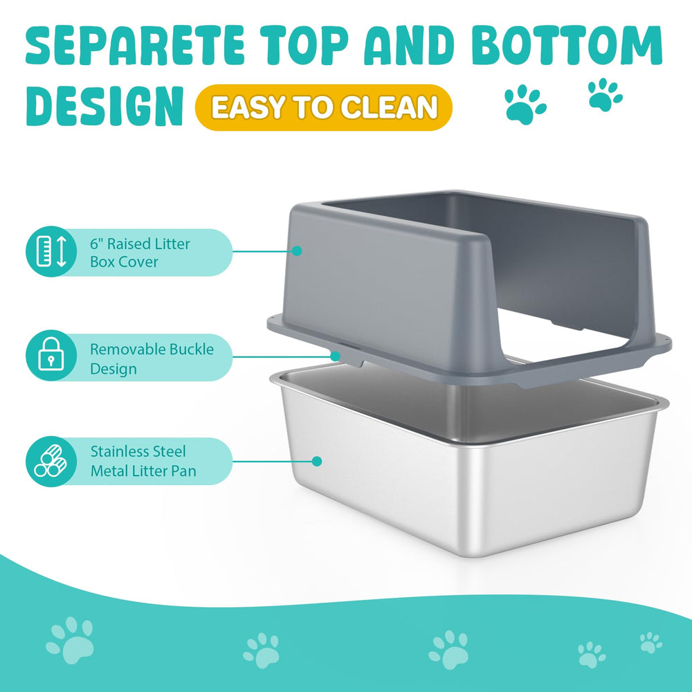 LIHOOOOM caja con tapa, diseño que evita derrames