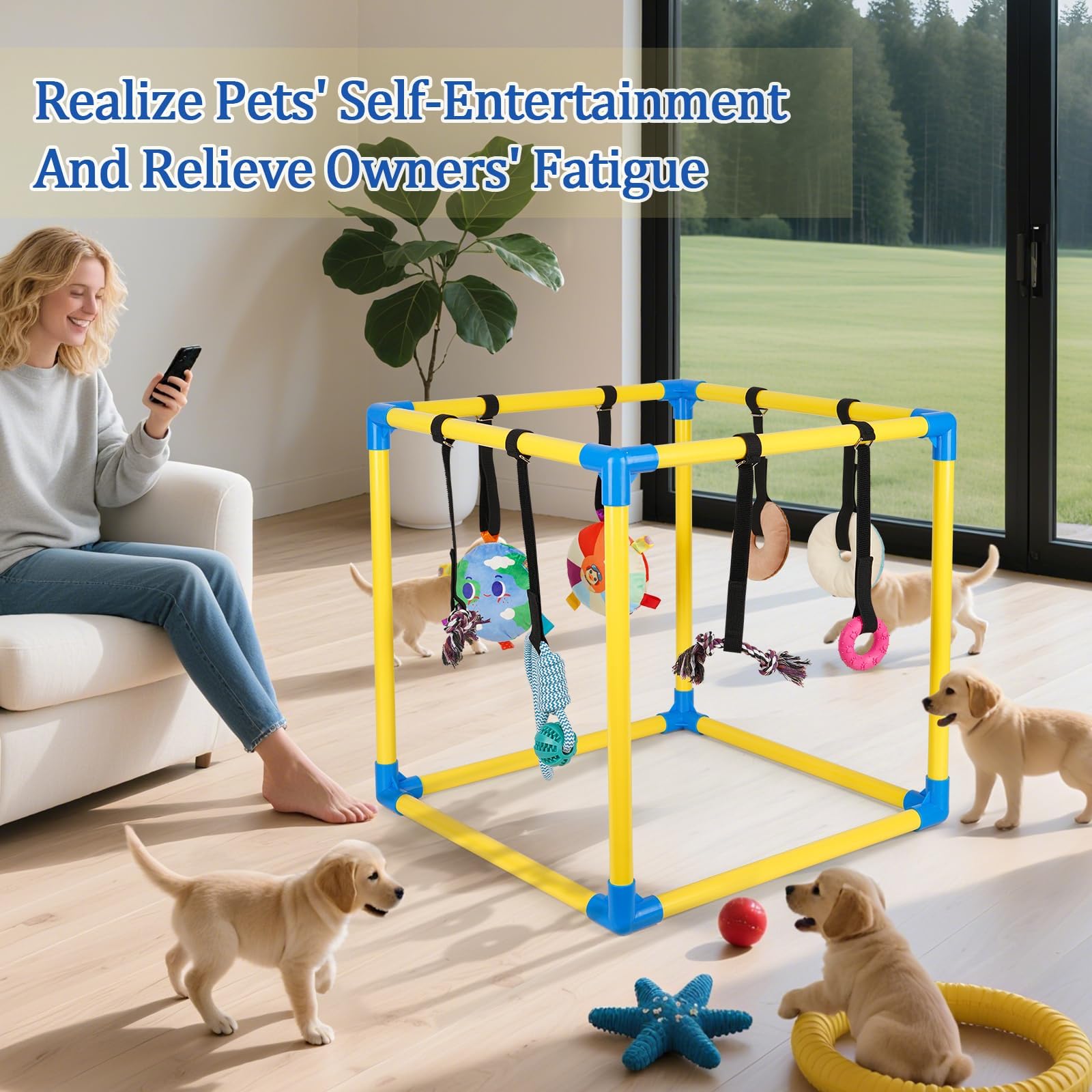 Liitrton Estimula mente y cuerpo del cachorro, juego físico y cognitivo