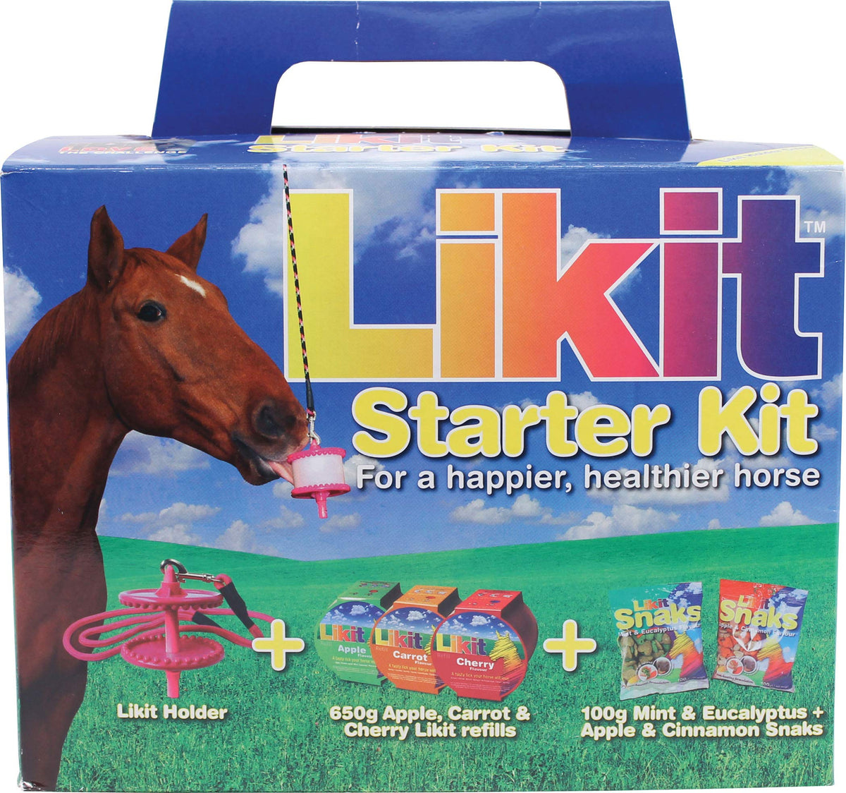 Likit Kit de Inicio, empaque compacto, ideal para empezar y guardar fácilmente.