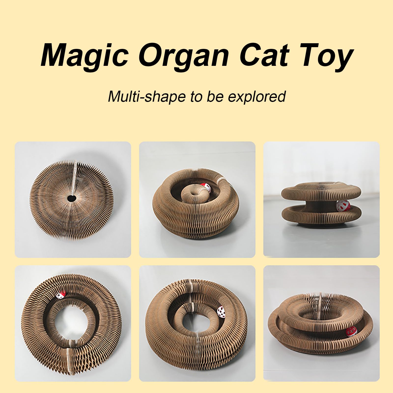 liluwushe bola con campana: entretenimiento seguro para gatos en interiores.