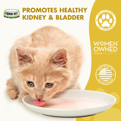 LIQUID-VET envase fácil de usar, sin bomba desordenada.