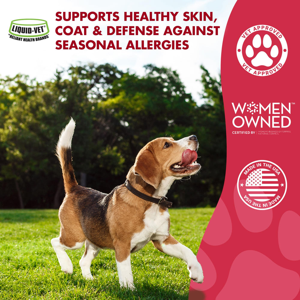 LIQUID-VET K9 Itch & Allergy, dosificador para una dosificación precisa.