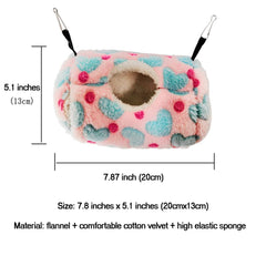 Litewoo hamaca para animales pequeños, soporte suave y estable