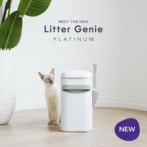 Litter Genie Platinum, control de olores con tecnología para menos olores.