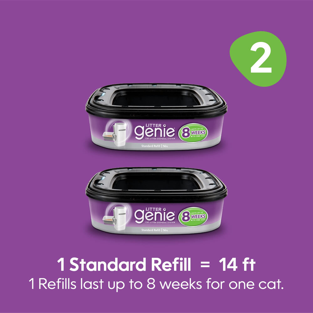Litter Genie Refill: bolsas con barrera que reducen olores.