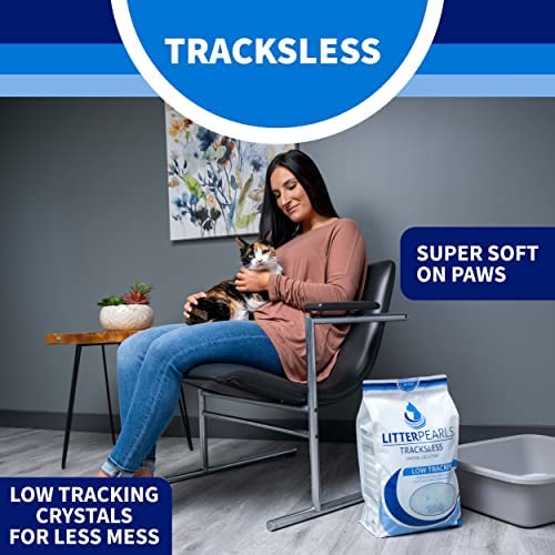 Litter Pearls Tracksless sin fragancia, ideal para narices sensibles.