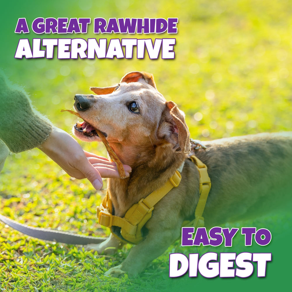Lively Tails: textura masticable de tendones de pavo para masticar.