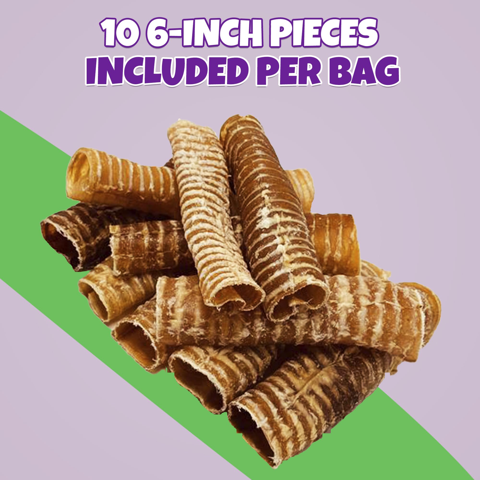 Lively Tails trachea de res sin aditivos: snack natural
