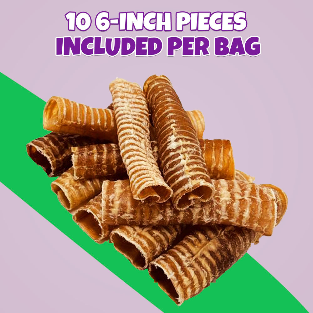 Lively Tails trachea de res sin aditivos: snack natural