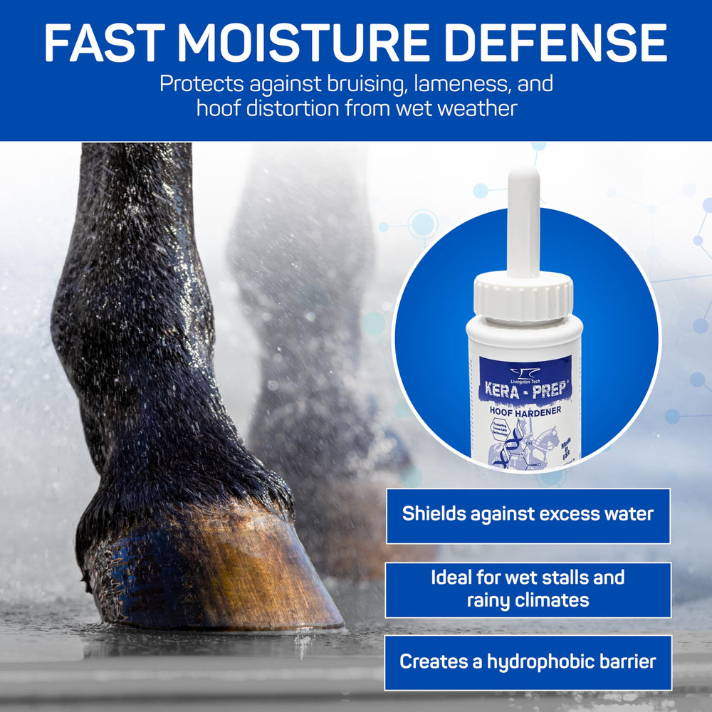Kera Prep logra elasticidad-restaurada en el casco para mejor absorción de impactos.