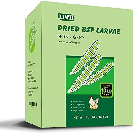 LIWII larvas para aves y reptiles, alimento multiusos