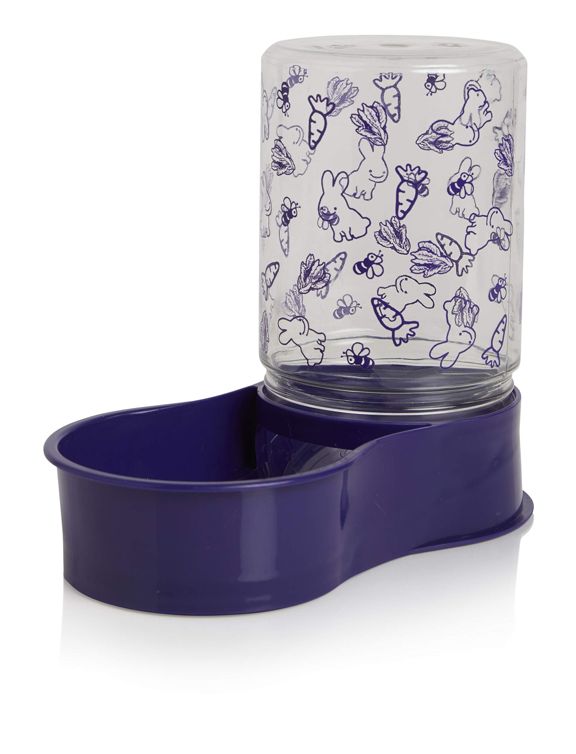 Lixit bebedero reversible para conejos, flujo constante para mascotas felices.