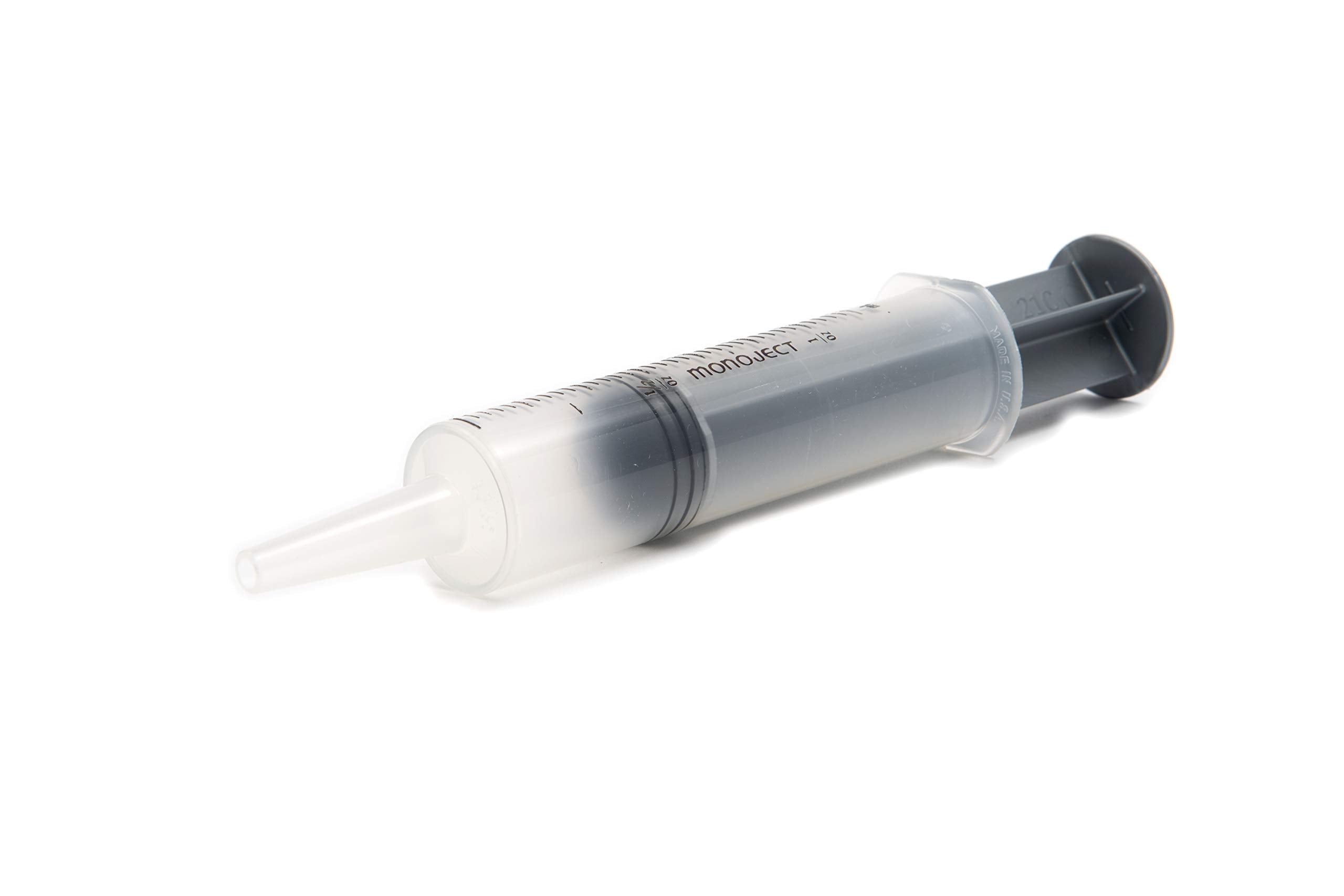 Jeringa Lixit con graduaciones 5–35 ml para medidas precisas.