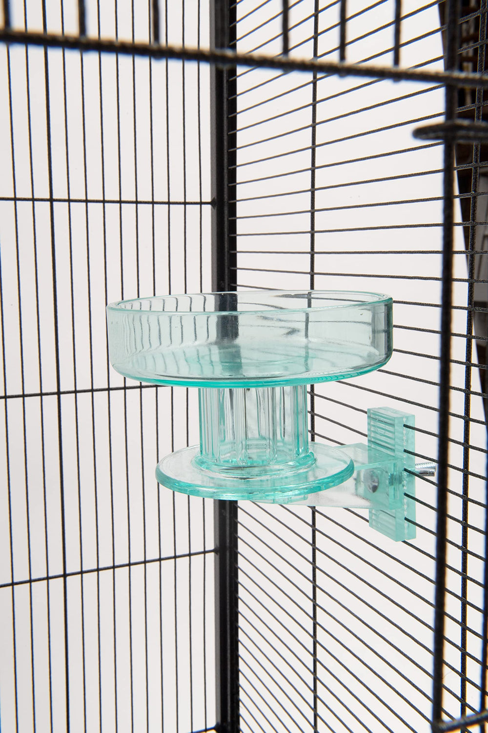 Lixit Quick Lock Baño jaula aves tamaño ideal para aves pequeñas