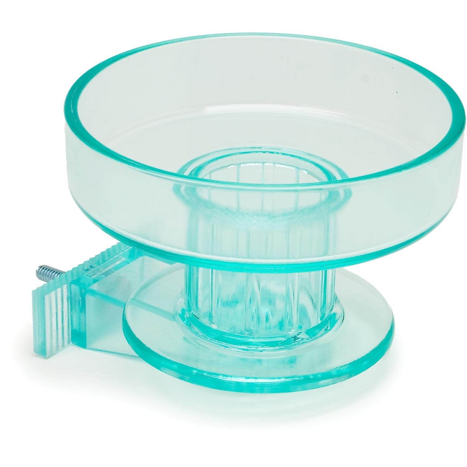Lixit Quick Lock Baño jaula aves transparente, baño cómodo para las aves