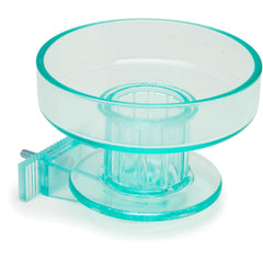 Lixit Quick Lock Baño jaula aves transparente, baño cómodo para las aves