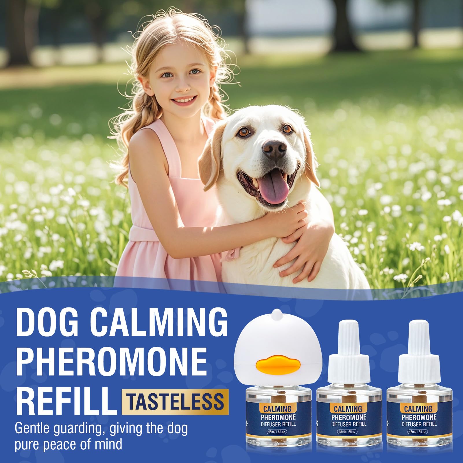 Difusor LKBHGF para perros que facilita la relajación y mejor sueño