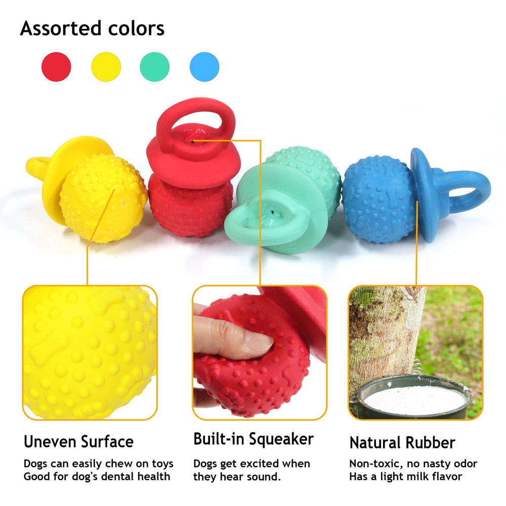 LLSPET Juguete para perros en colores brillantes, fácil de localizar.