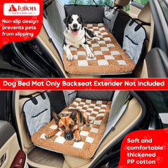 Loiion almohadón para perros en coche, duradero y fácil de lavar.