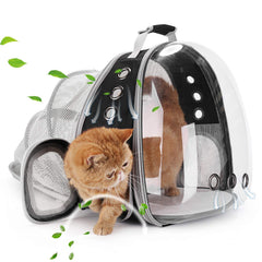Mochila Lollimeow con burbuja panorámica para observar el entorno con tu mascota