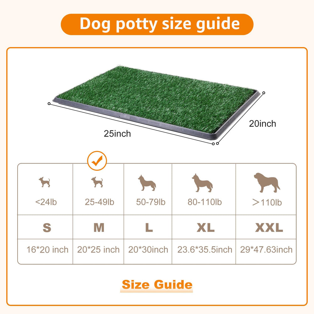 LOOBANI area higiénica para perro portátil, útil en casa o viaje.