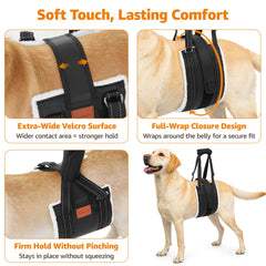 LOOBANI forro interior de felpa suave para mayor comodidad del perro.