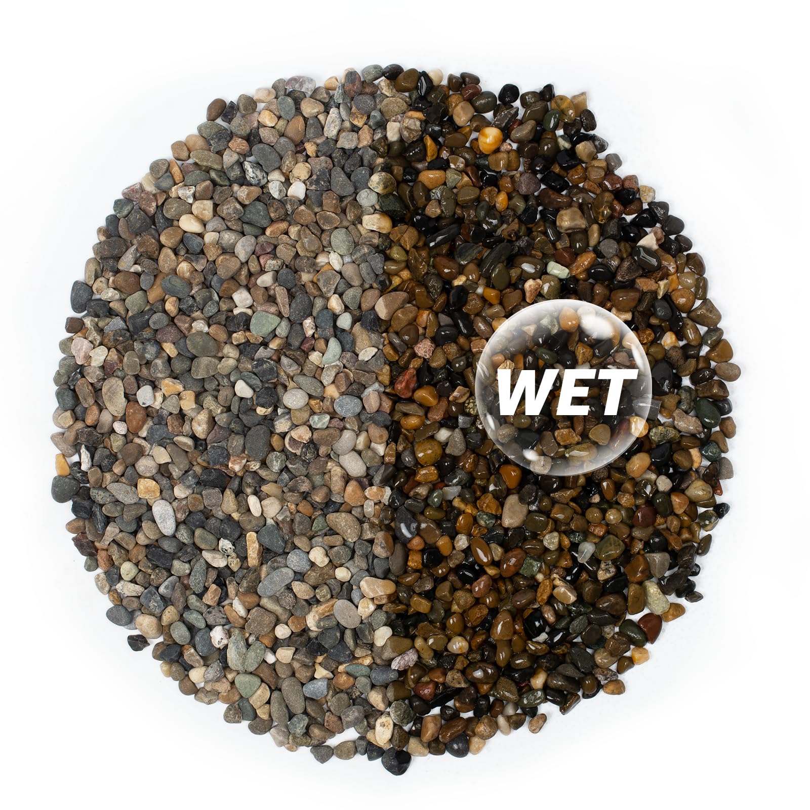 Piedras para acuario LOOIOOJ: decorativas y seguras para peces.