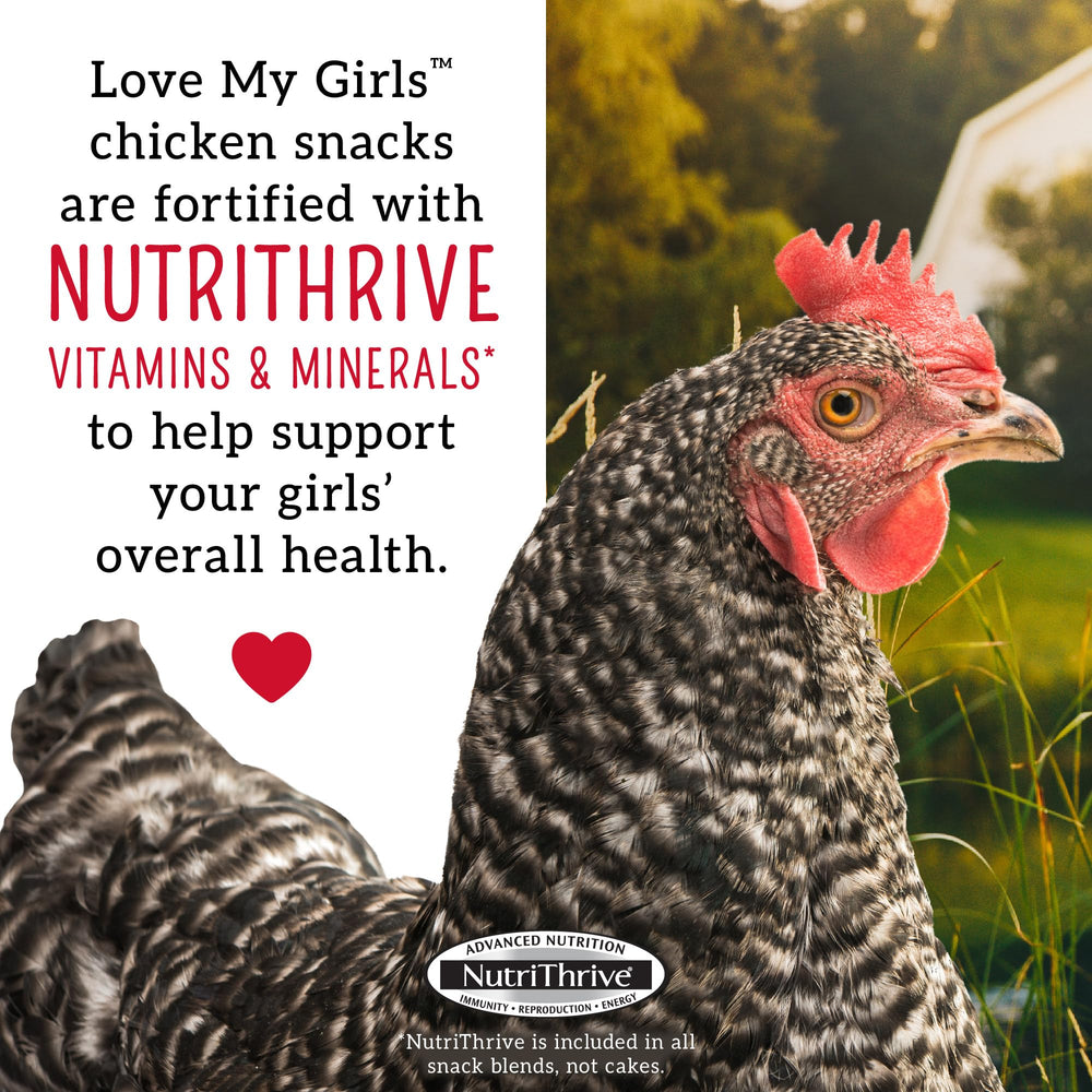 Love My Girls Nutri Thrive vitaminas y minerales para bienestar general.
