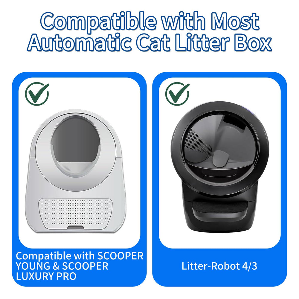 Loveishere bolsas Litter Robot 4/3, resistentes y a prueba de fugas.