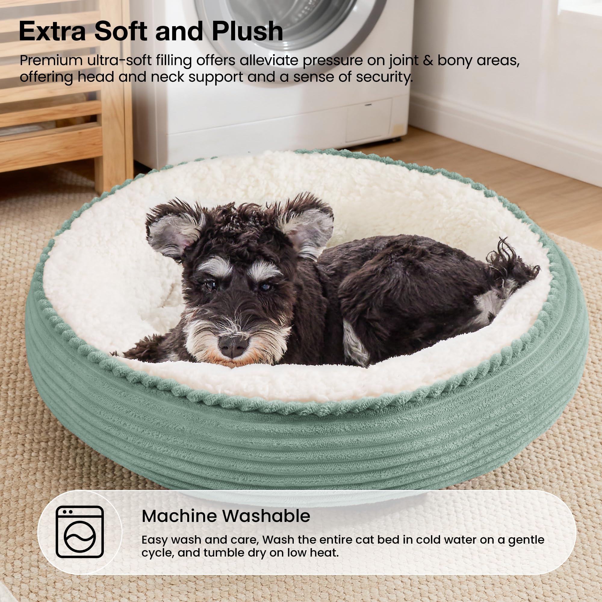 Love's cabin cama-donut-confort-articulaciones ayuda a descansar las articulaciones.
