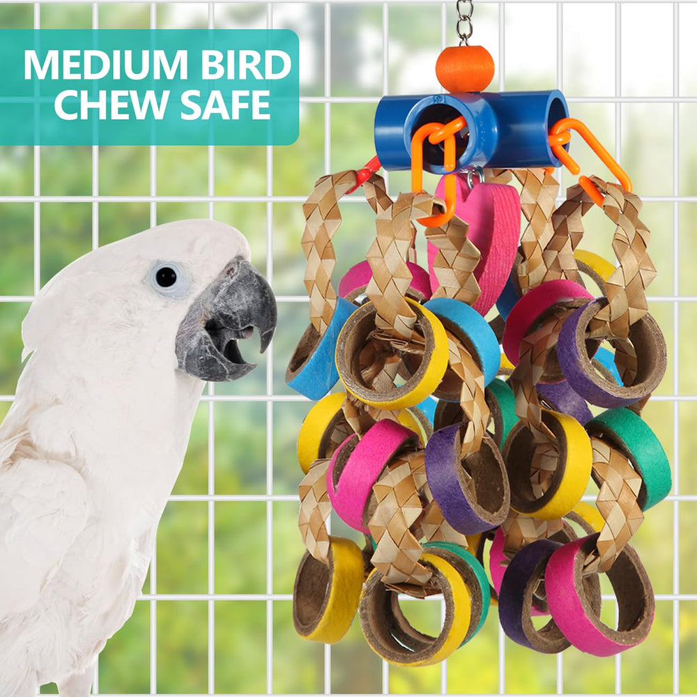 LovyoCoCo accesorio para jaula de aves para enriquecimiento