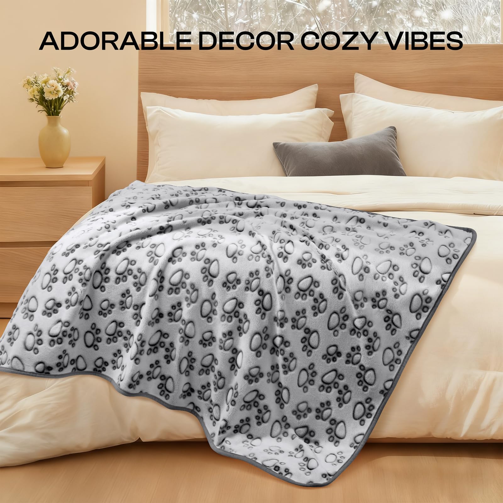 Luciphia manta para cama o sofá; crea zona cómoda para siestas