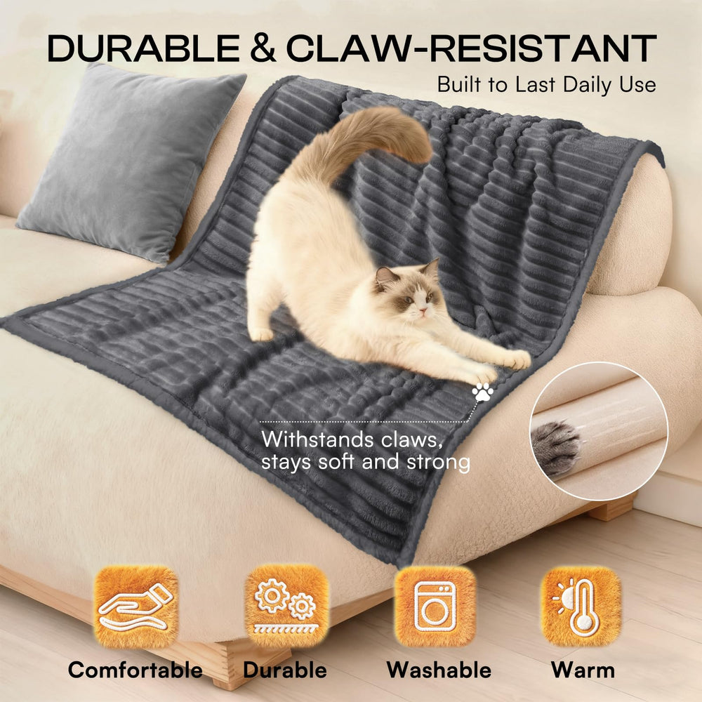 Manta Luciphia para perro grande, ideal para sofá, cama o jaula.