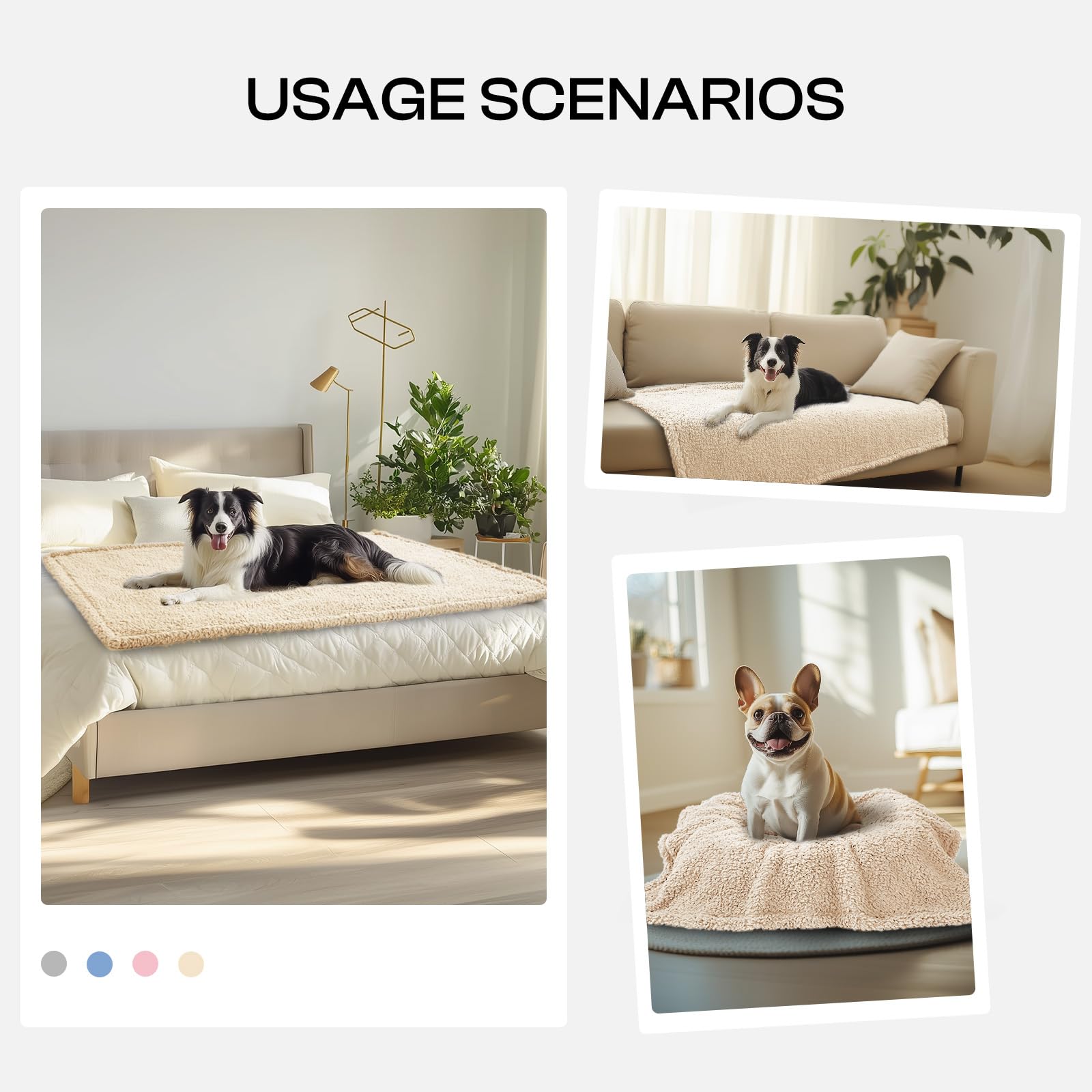 Luciphia Manta tamaño pequeño ideal para perros como chihuahua.