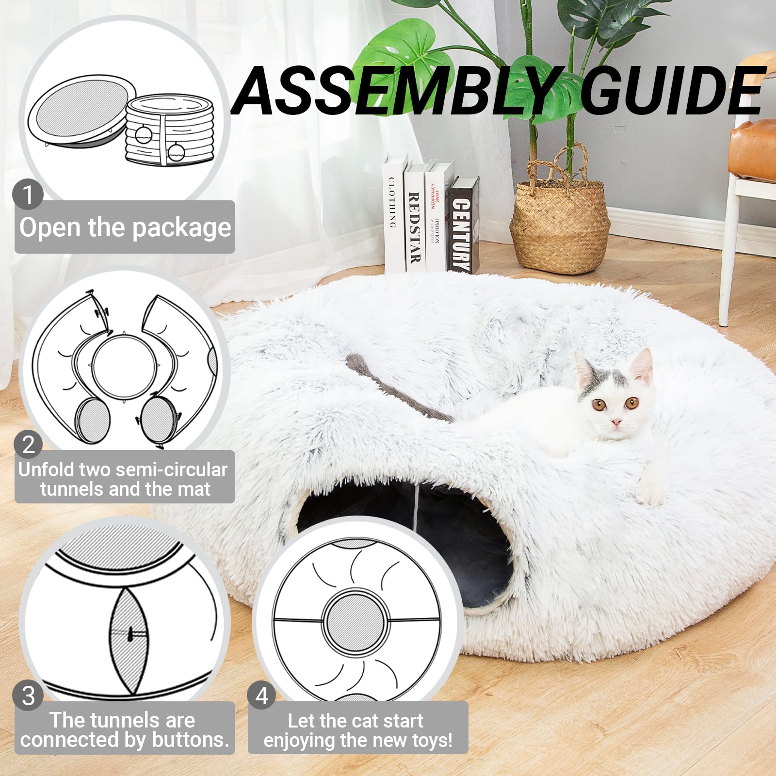 LUCKITTY cojín interior removible y lavable para limpieza sencilla