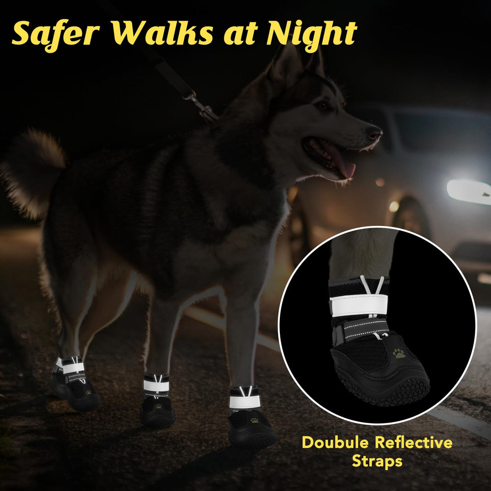 LUCKYPAW calzado canino ideal para caminatas por senderos y montañas.