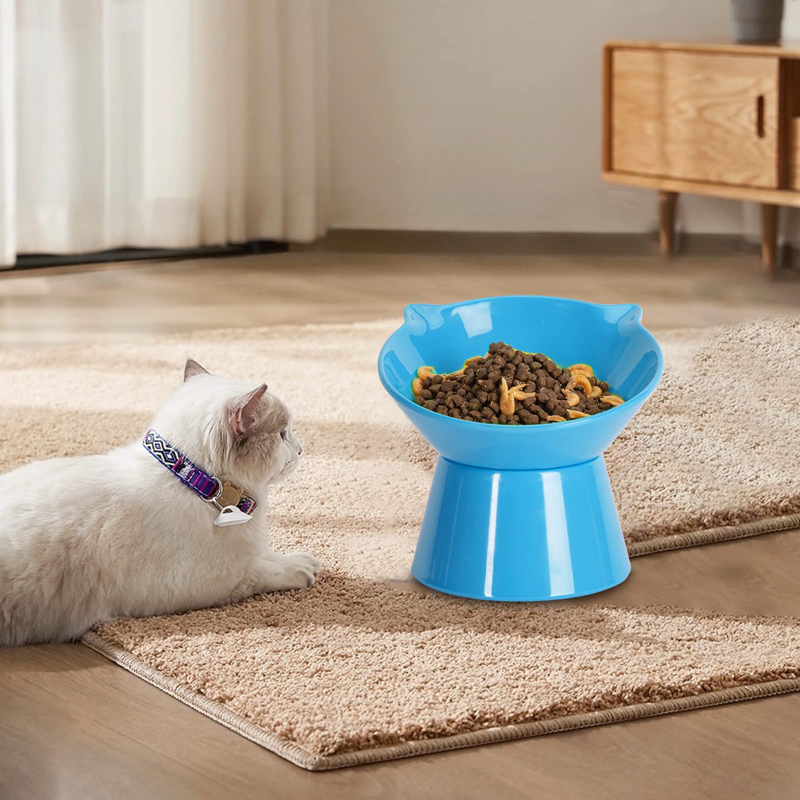 LuckyPots plato gato ajuste grande ofrece encaje cómodo para razas grandes