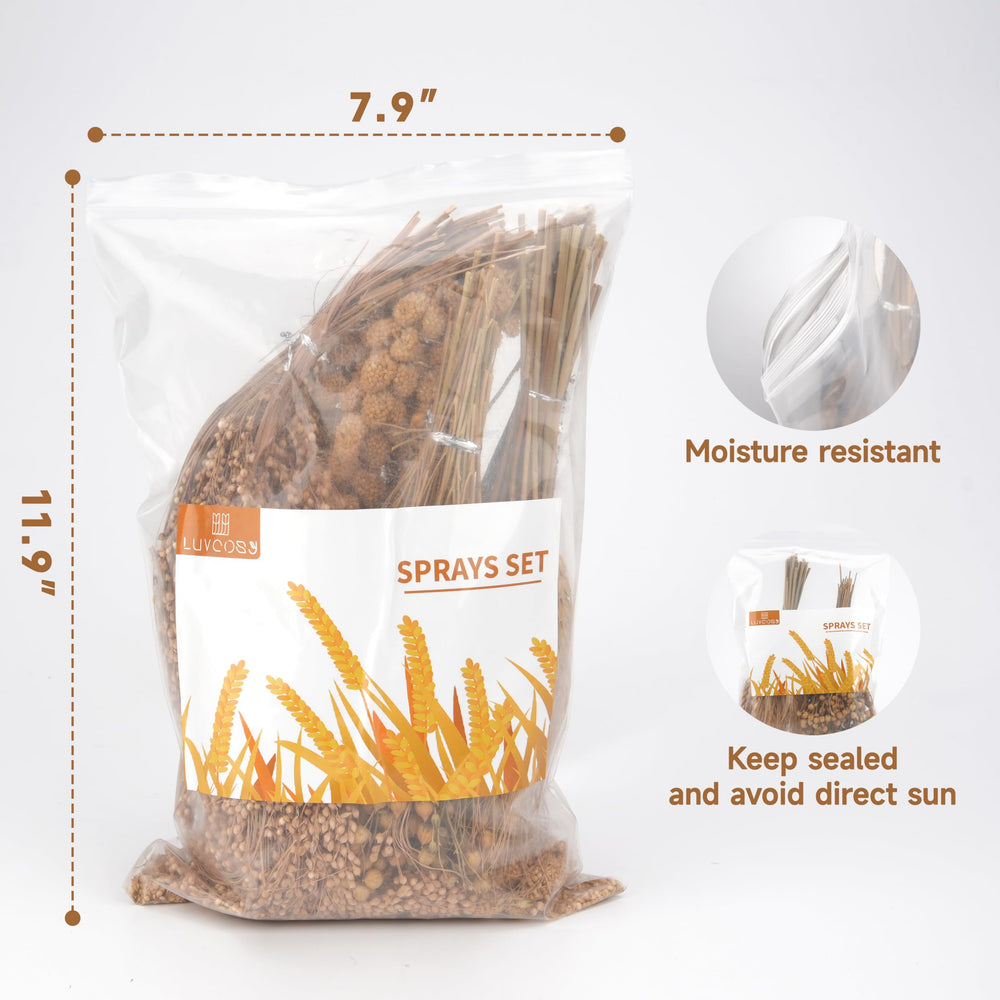 LUVCOSY pulverizadores para hámster con linaza, fibra natural para la digestión.