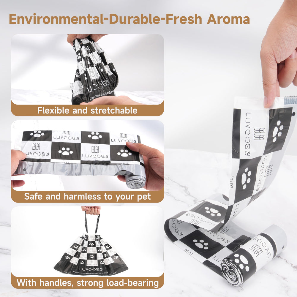 LUVCOSY material premium para caja de arena, mayor durabilidad.