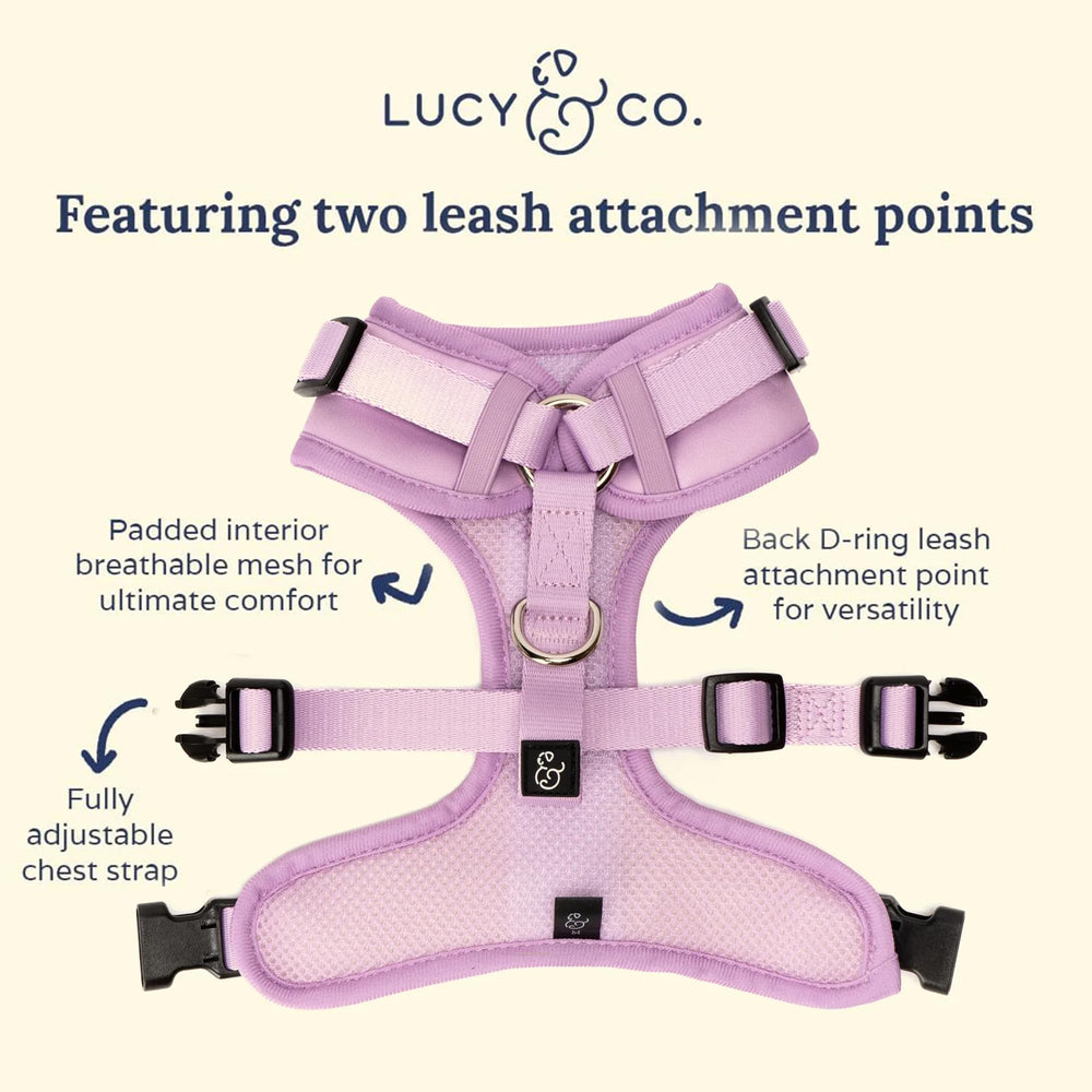 Lucy & Co. Arnés Bouquet ajuste de cuello para crecimiento cómodo