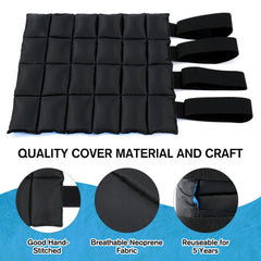 LUFFWELL almohadilla interior de nylon protege la piel durante enfriamiento.