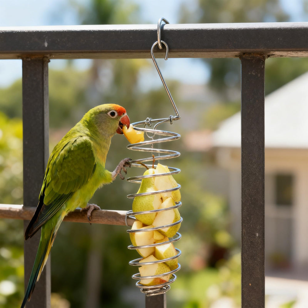 LUJIEBANG Accesorios para aves, diseño resistente y seguro